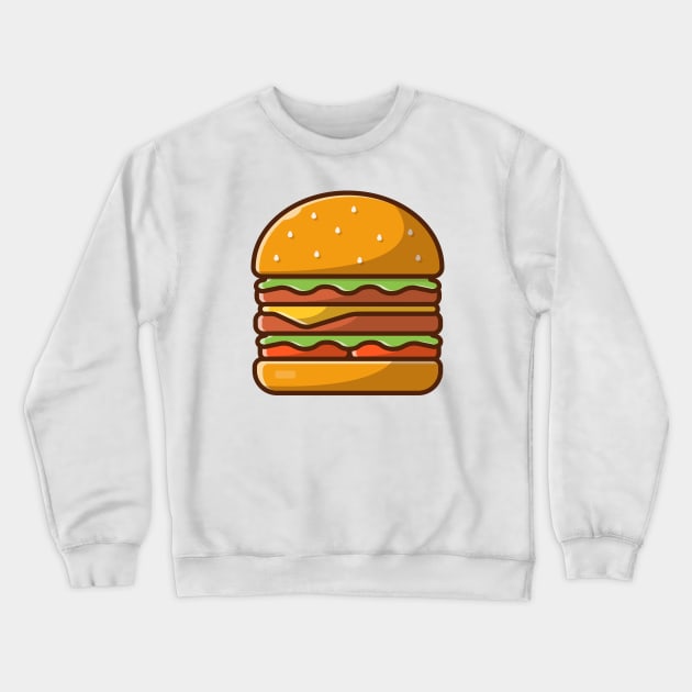 Big burger cartoon Crewneck Sweatshirt by Catalyst Labs